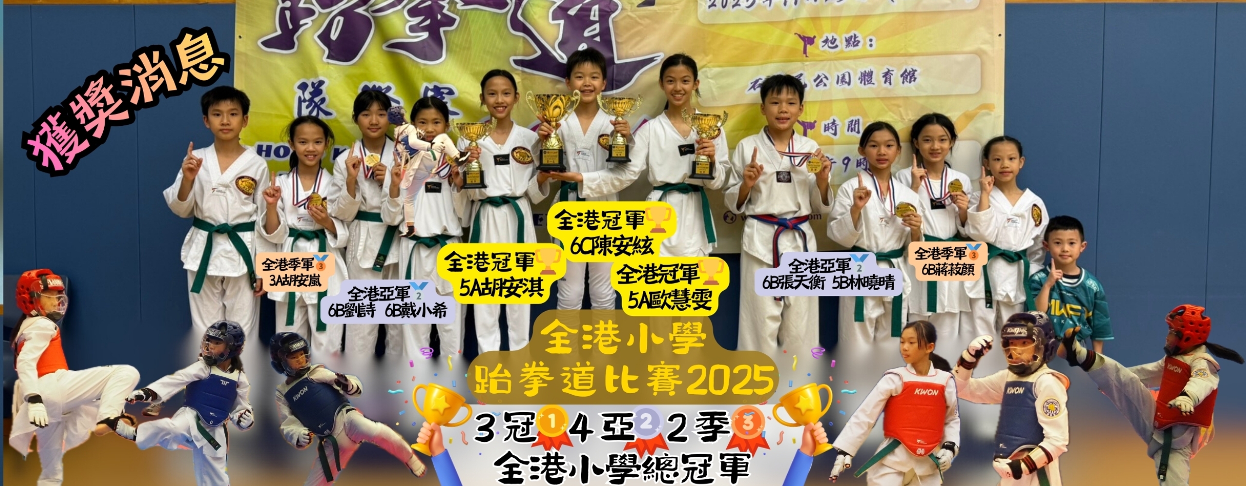 全港小學 跆拳道比賽2025